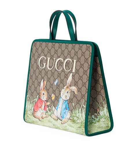 gucci rabbit tote bag.